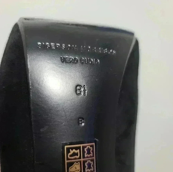 Sigerson Morrison Baladi Suede Patent High Heel Booties Size 8.5 - Picture 10 of 13